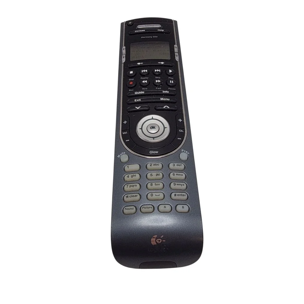 Logitech Harmony 550 Universal Remote Control Multi-Device IR Programmable READ